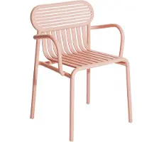 Petite Friture Week-End Stoel met Armleuningen - Set van 2 Blush