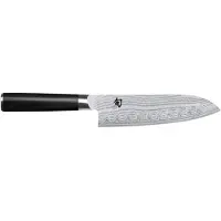 Kai Wasabi Black Santoku mes 18 cm messenstaal