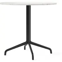 Audo Copenhagen Harbour Column Eettafel Star base | Ø: 80 cm | Estremoz Marble