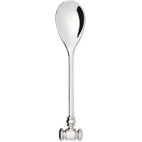 Alessi Eierlepel DRESSED, set van 2 stuks, 12 cm, zilver,