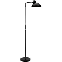 Fritz Hansen Vloerlampe , Kaiser Idell 6580-F Luxus, Zwart, Woonkamer, Metaal, Designer