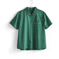 HAY Pyjamashirt Outline Emerald Green-M / L