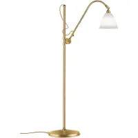 Gubi Bestlite BL3S vloerlamp beenderporselein-messing