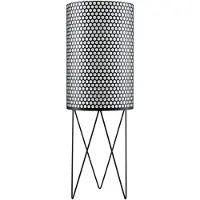 Gubi Vloerlampe , Pedrera PD2, dimbare, Zwart, Woonkamer, Metaal, Designer