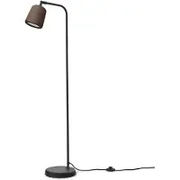 New Works Nieuwe Werken Material Vloerlamp Smoked Oak w. Black Base