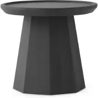 Normann Copenhagen Pine bijzettafel small dark grey