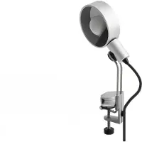 HAY Cupola Clip klemlamp 29,5 cm Clear anodised