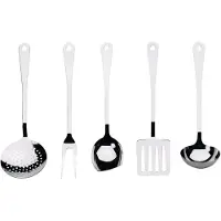 Alessi Kookgerei - AJM19S5 L - 5 stuks - door Jasper Morrison