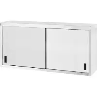 Hendi Hangkast met schuifdeuren – gelast roestvast staal – 1000x400x600 mm – Profi Line