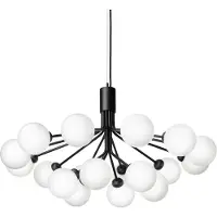 Nuura Apiales 18 Hanglamp Satin Black|Opal White