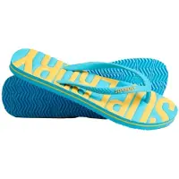 Superdry Vintage Teenslippers Blauw Grootte: S