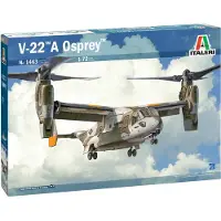 Wittmax Modelbouwpakket Vliegtuigen - 1463 V-22A Osprey Heli Plastic - 1:72 - Modelbouw