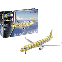 Revell Modelbouwpakket Vliegtuigen - 03788 Airbus A321-200 -Condor- - Vliegtuig Plastic - 1:144 -