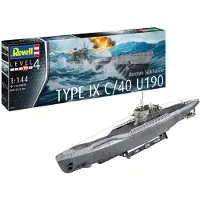 Revell 1/144 German Submarine Type IX C/40 (U190)