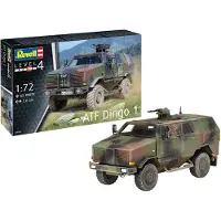 Revell Modelbouwpakket Militaire voertuigen - 03345 ATF Dingo 1 Military Vehicle Plastic - 1:72 - Modelbouw