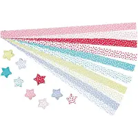Goki Origami: STERREN 29x1,5cm, papier, 100 strips, 6+