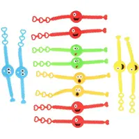 LG-Imports armband lachgezicht kleur, set van 12st.