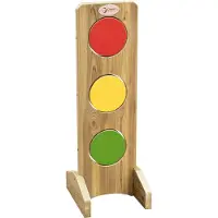 Classic World houten verkeerslicht educatief speelgoed verkeersregels.
