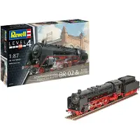 Revell Modelbouwpakket Militaire voertuigen - 02171 Express locomotive BR 02 - Tender 2'2'T30 Plastic - 1:87 -