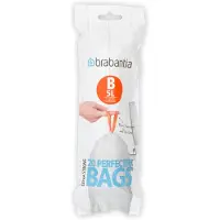 Brabantia Afvalzak Code B - 5 Liter (20 stuks)