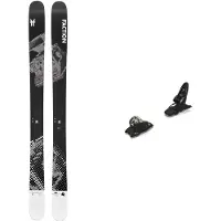 Faction - Packs (ski's & bindingen) - Pack Prodigy 4 2025 voor Unisex van Hout - Zwart
