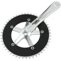 Sturmey Archer crankstel zilv. 1/8" 46T 170mm FCT26 (SA)