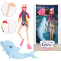 Toi-Toys Lauren Tienerpop Met Dolfijn