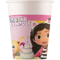 GoDan S.A Papieren Bekers Gabby's Poppenhuis, 8st.