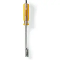 Nedis Antennekabel Installatiegereedschap | Screw Driver | Geel / Transparant | ABS
