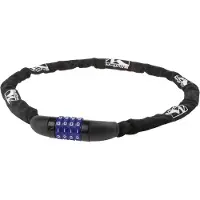 M-Wave Kettingcijferslot met nylon hoes 900 x 3,5 mm zwart