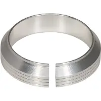 Elvedes balhoofdring 1 1/8 inch 8,4 mm aluminium zilver