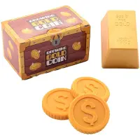 Johntoy Spielset Growing Gold Coin, junior, 20 cm, 5-delig
