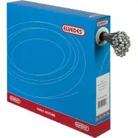 Elvedes Interne remkabel , 2250 mm, roestvrij staal, Slick, diameter 1,5 mm, met T-stuk (100 stuks)