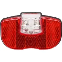 Smart achterlicht 80mm dynamo met standlicht op kaart
