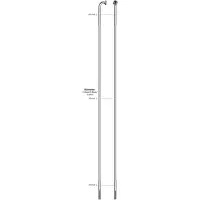 Sapim conventionele batterij zonder zuur pack - YB14-A2 Batterij zonder acid pack