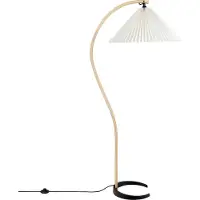Gubi Timberline vloerlamp Oak-birch-white