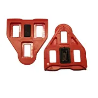 Vwp Schoenplaatjes Race Look Rood Per Set