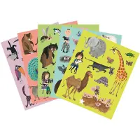 Wins Holland Win Holland Dieren van Fiep stickerstickers, 5 stuks