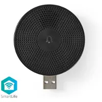 Nedis Smart gong | USB | Zwart