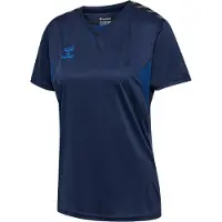 Hummel Functioneel shirt 'Authentic' marine / enziaan / zwart / wit