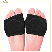 Webshop-outlet Voorvoetkussen - Softgel - Dempende inlegzool voor de voorvoet - Zwart - maat S (schoenmaat 37-39)