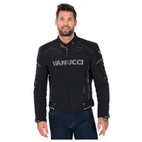 Vanucci RVX-4 Textiel Jas textieljas Zwart/Grijs 56, Mannen
