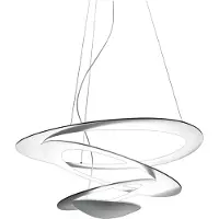 Artemide Pirce Mini Hanglamp Wit - Hanglampen Metaal White - 1237010A