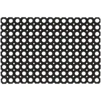 vidaXL Rubbermatten 5 st 16 mm 40x60 cm