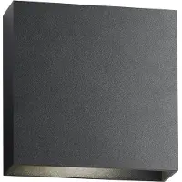 LIGHT-POINT Compact W1 Down muurlamp black