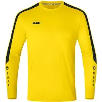 Jako Power Keepersshirt Junior Geel - Zwart 140