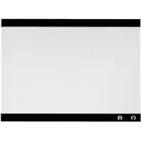 Nobo Magnetic Whiteboard With Clip 43x58 Cm Transparant