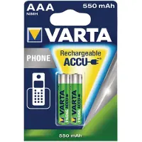 Varta -58397 phone power accu hr03 550 mah bls 2