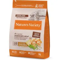 Nature´s Variety Select Adult Steril Katten-en Kippenvoer 3kg