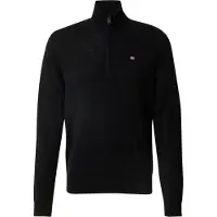 Napapijri Trui 'Damavand' navy / donkerrood / zwart / wit